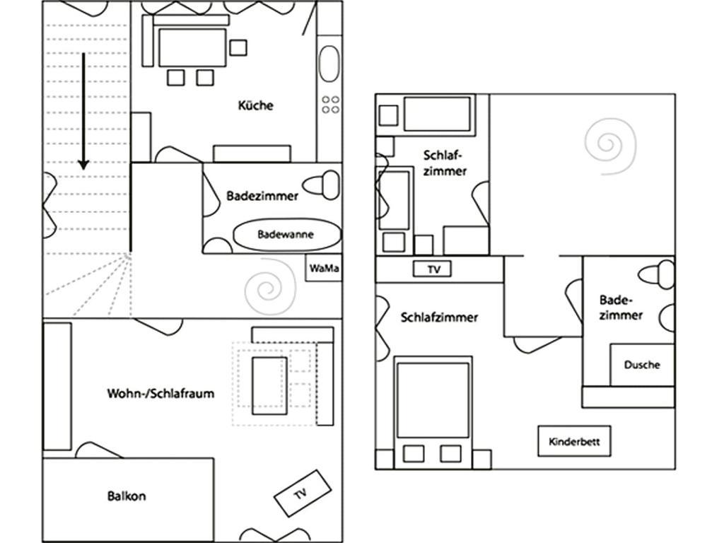 Ferienwohnung Kapitein Hooksiel Exterior foto